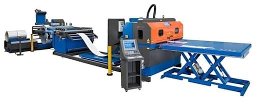 laser coil fed cutting machine iseo